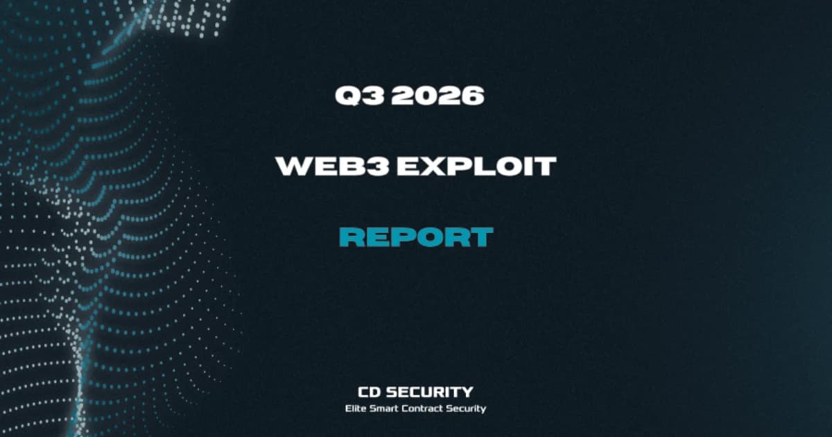 Q3 2026 Web3 Exploit Report