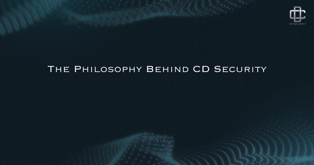 The Philosophy Behind CD Security
